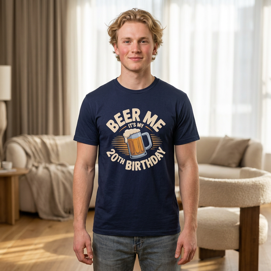 Beer Me It's My 20th Birthday T-Shirt