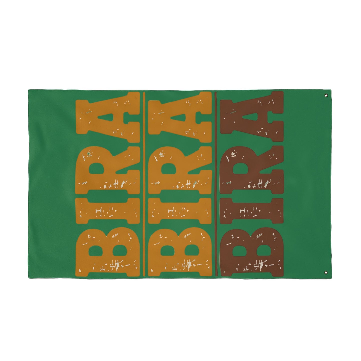 Double-Sided Flag — "bira bira bira" Novelty Decorative Flag
