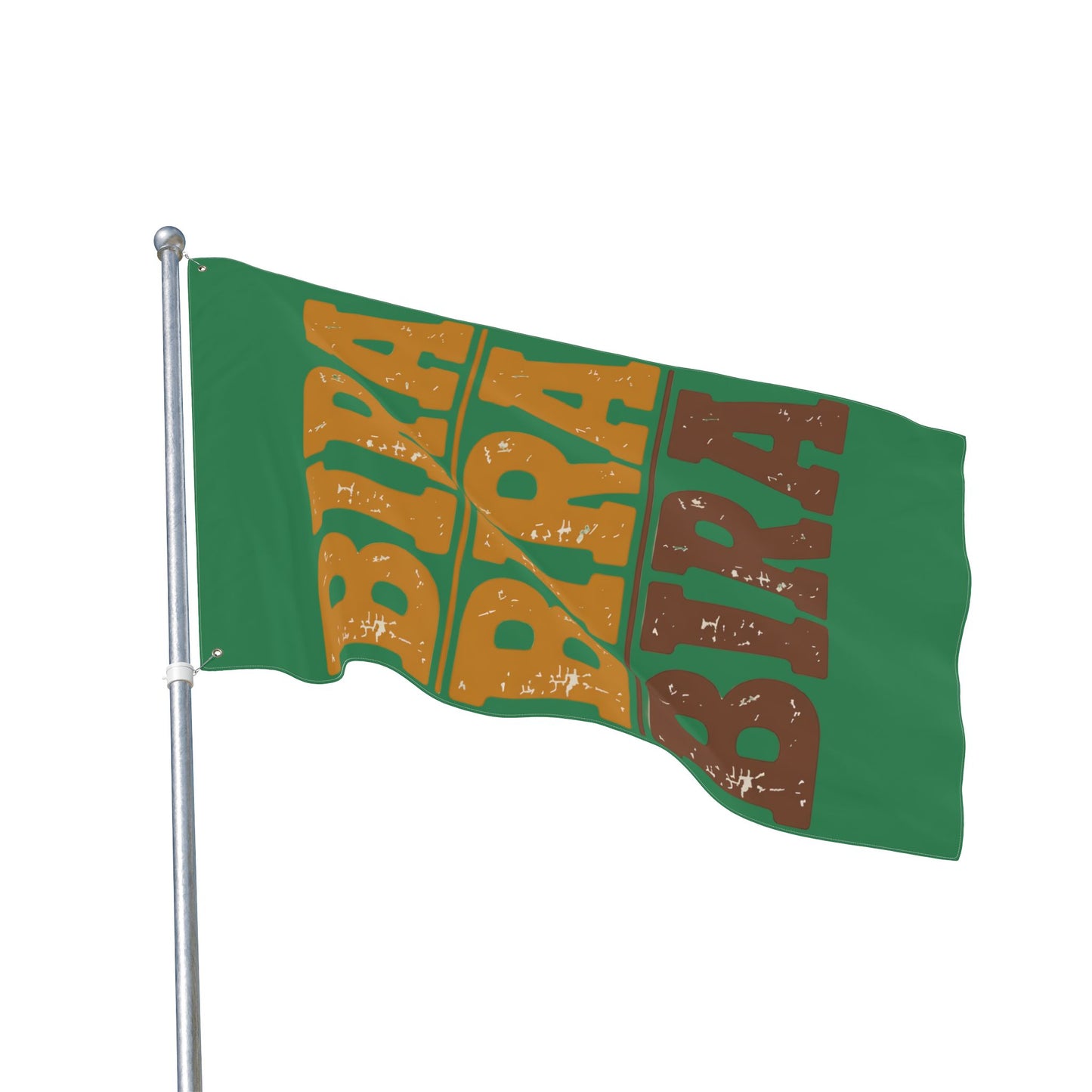 Double-Sided Flag — "bira bira bira" Novelty Decorative Flag