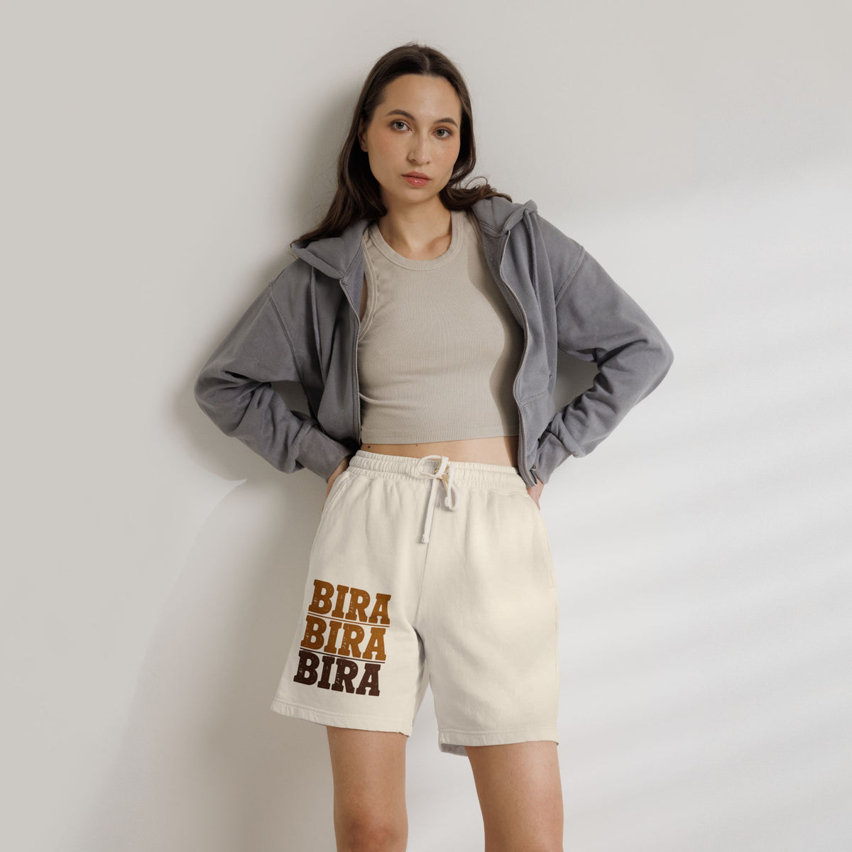 Unisex Garment-Dyed Lightweight Fleece Sweat Shorts