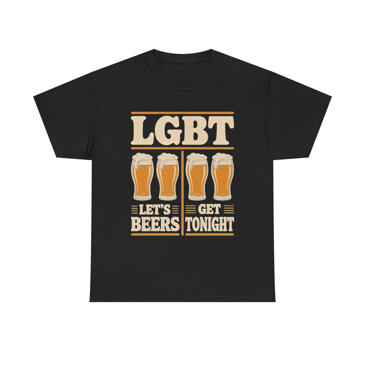 LGBT Let’s Get Beers Tonight T-Shirt