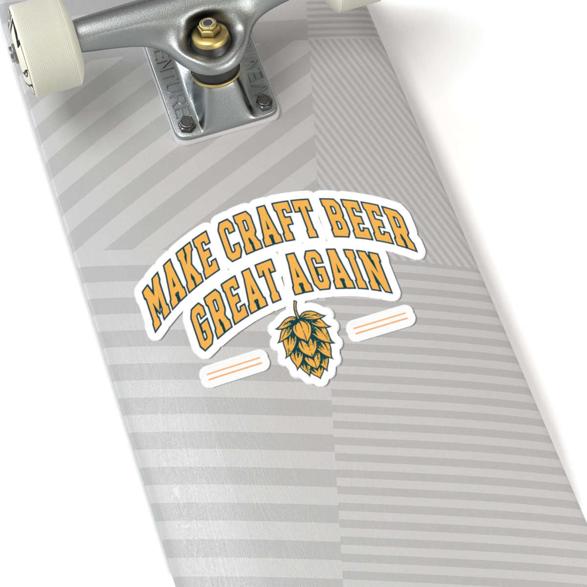 Make Craft Beer Great Again Sticker | Kiss-Cut Hops Decal