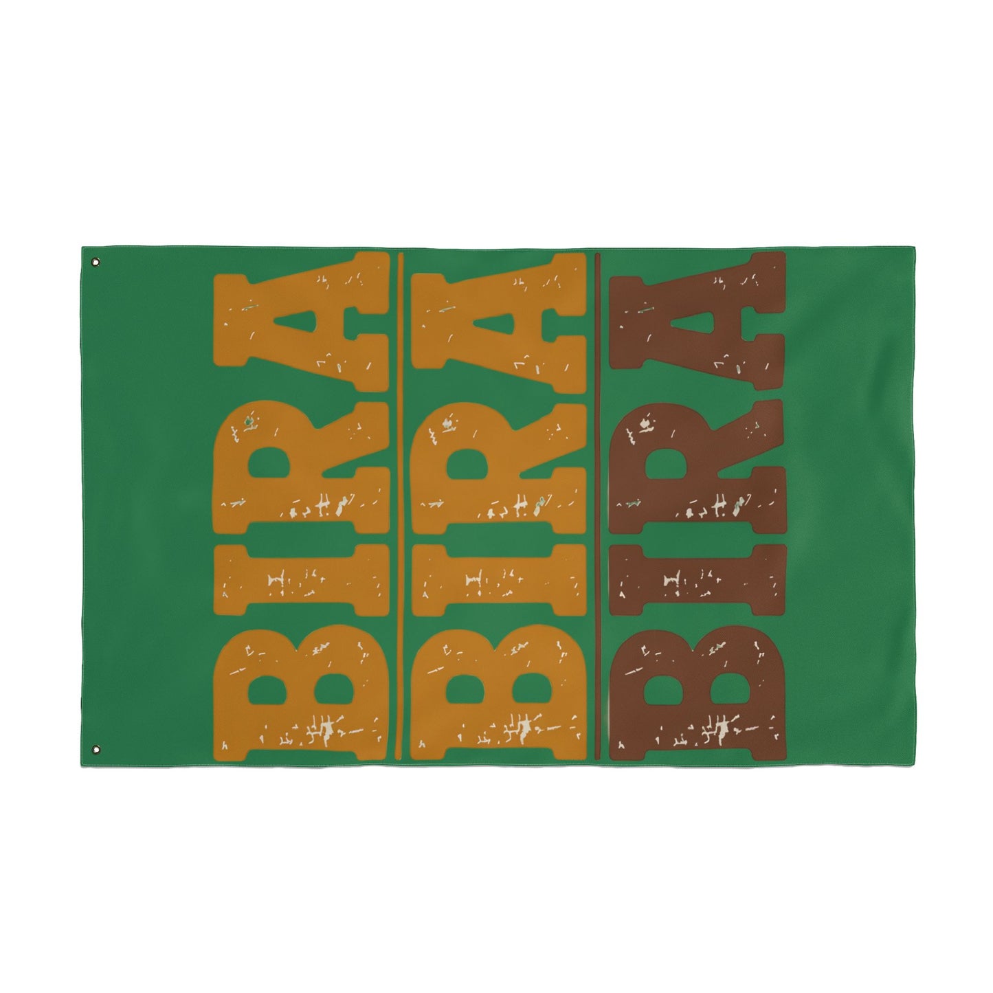 Double-Sided Flag — "bira bira bira" Novelty Decorative Flag