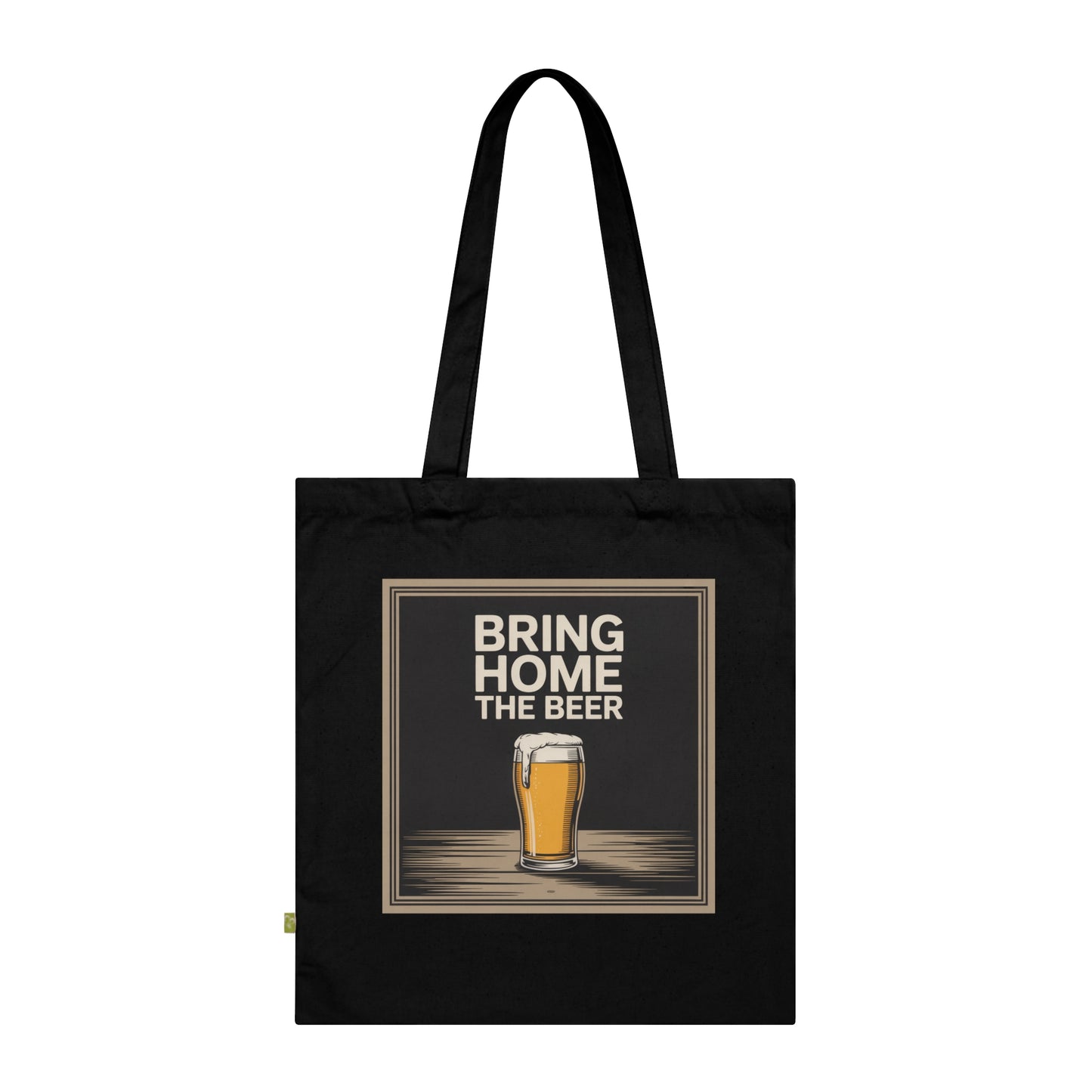 Bring Home the Beer Organic Cotton Tote Bag