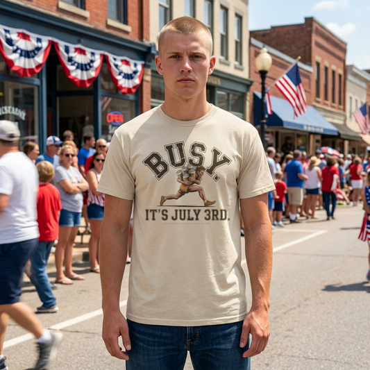 National Independent Beer Run T-Shirt — 3rd of July Celebration Tee
