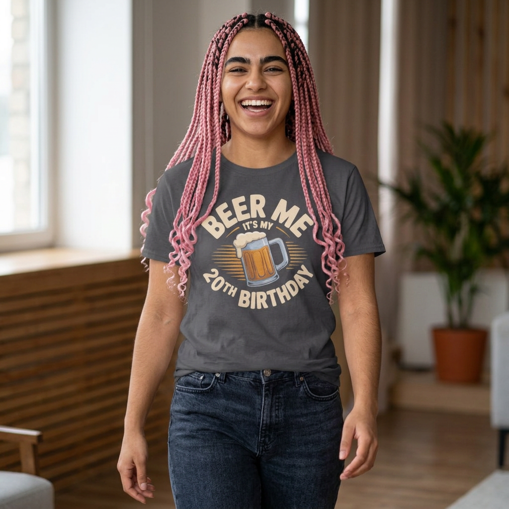 Beer Me It's My 20th Birthday T-Shirt