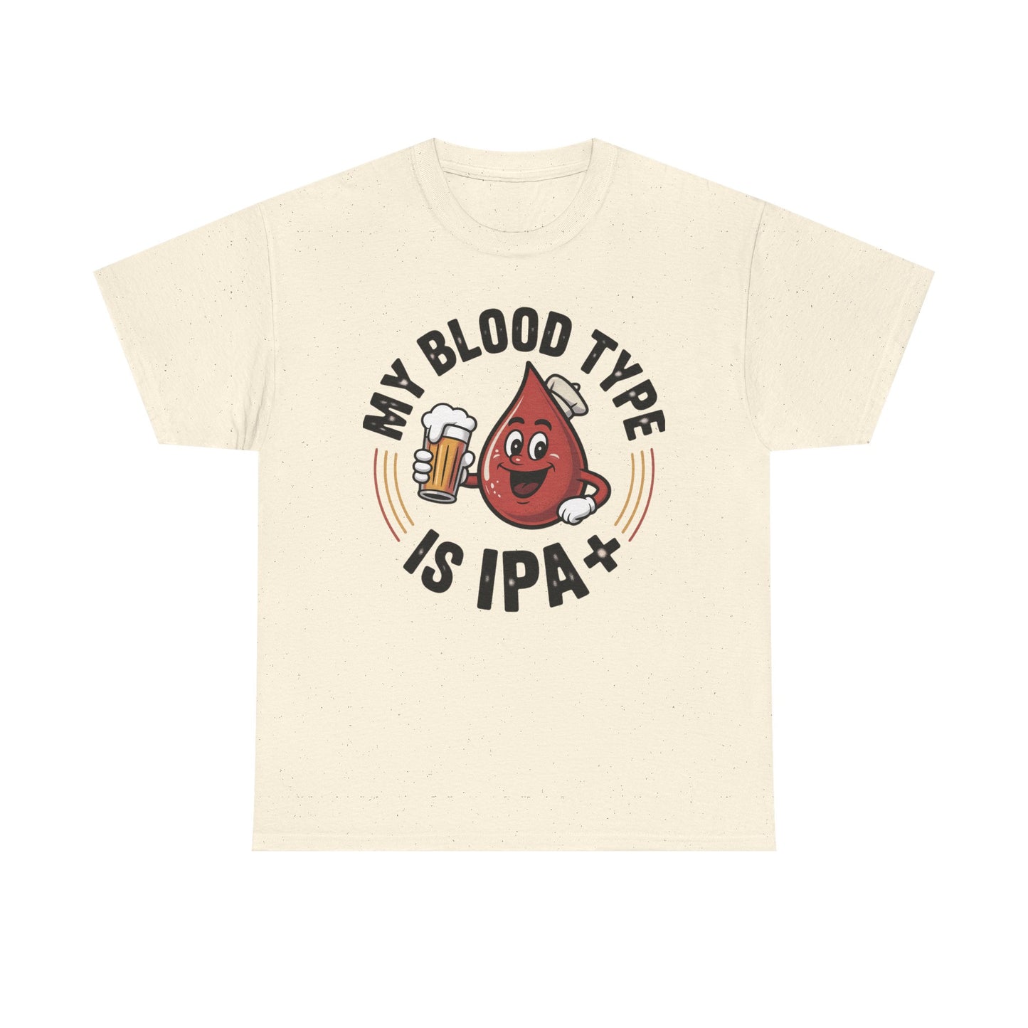 My Blood Type Is IPA T-Shirt | Beer Brewing Humor, Craft Beer Tee