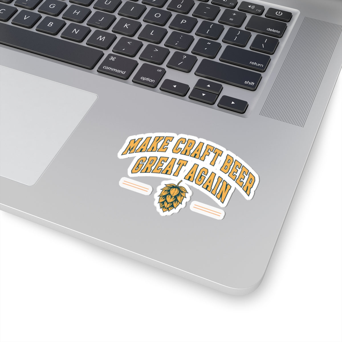 Make Craft Beer Great Again Sticker | Kiss-Cut Hops Decal