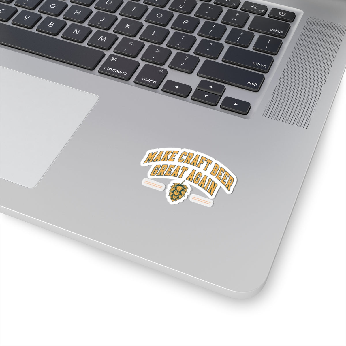 Make Craft Beer Great Again Sticker | Kiss-Cut Hops Decal