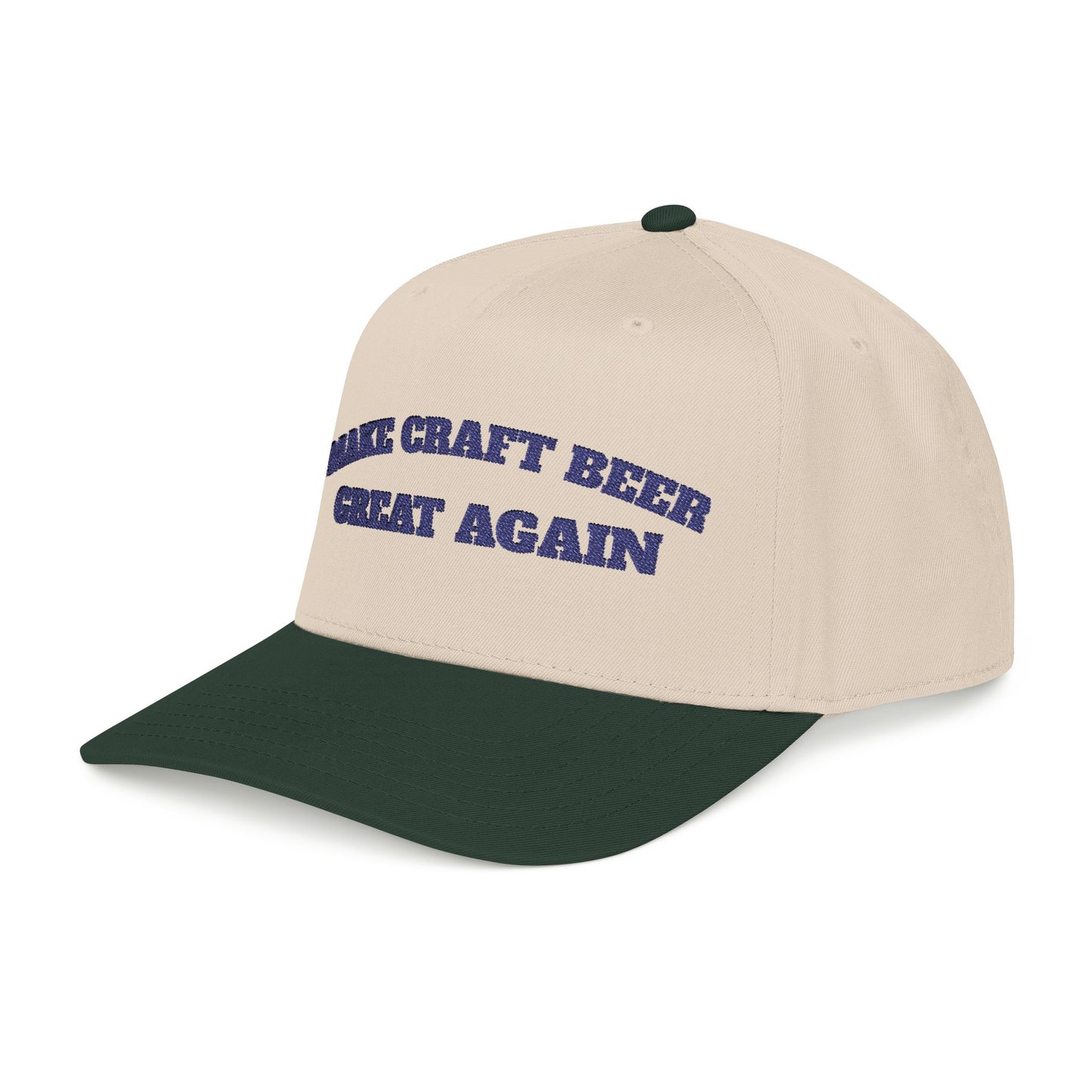 Make Craft Beer Great Again Mid Profile Cap | Brewery Slogan Hat