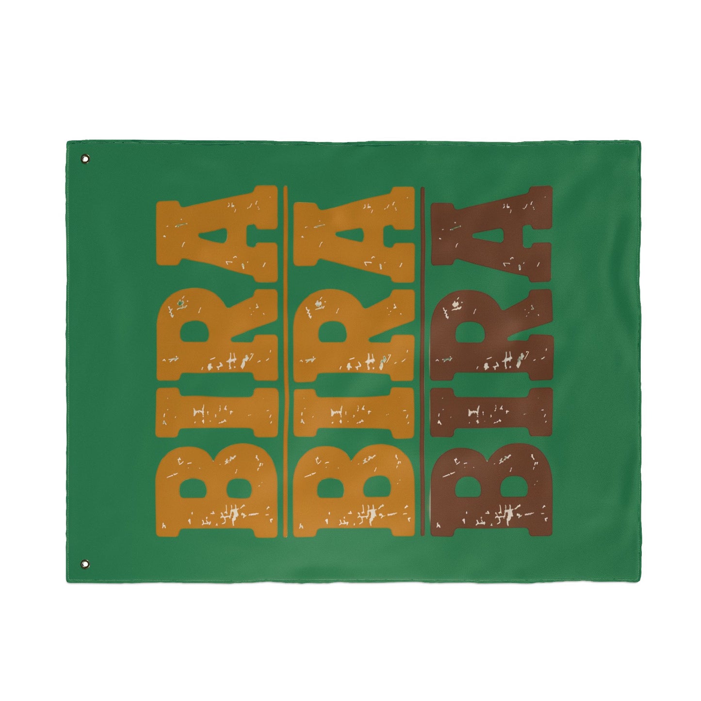 Double-Sided Flag — "bira bira bira" Novelty Decorative Flag