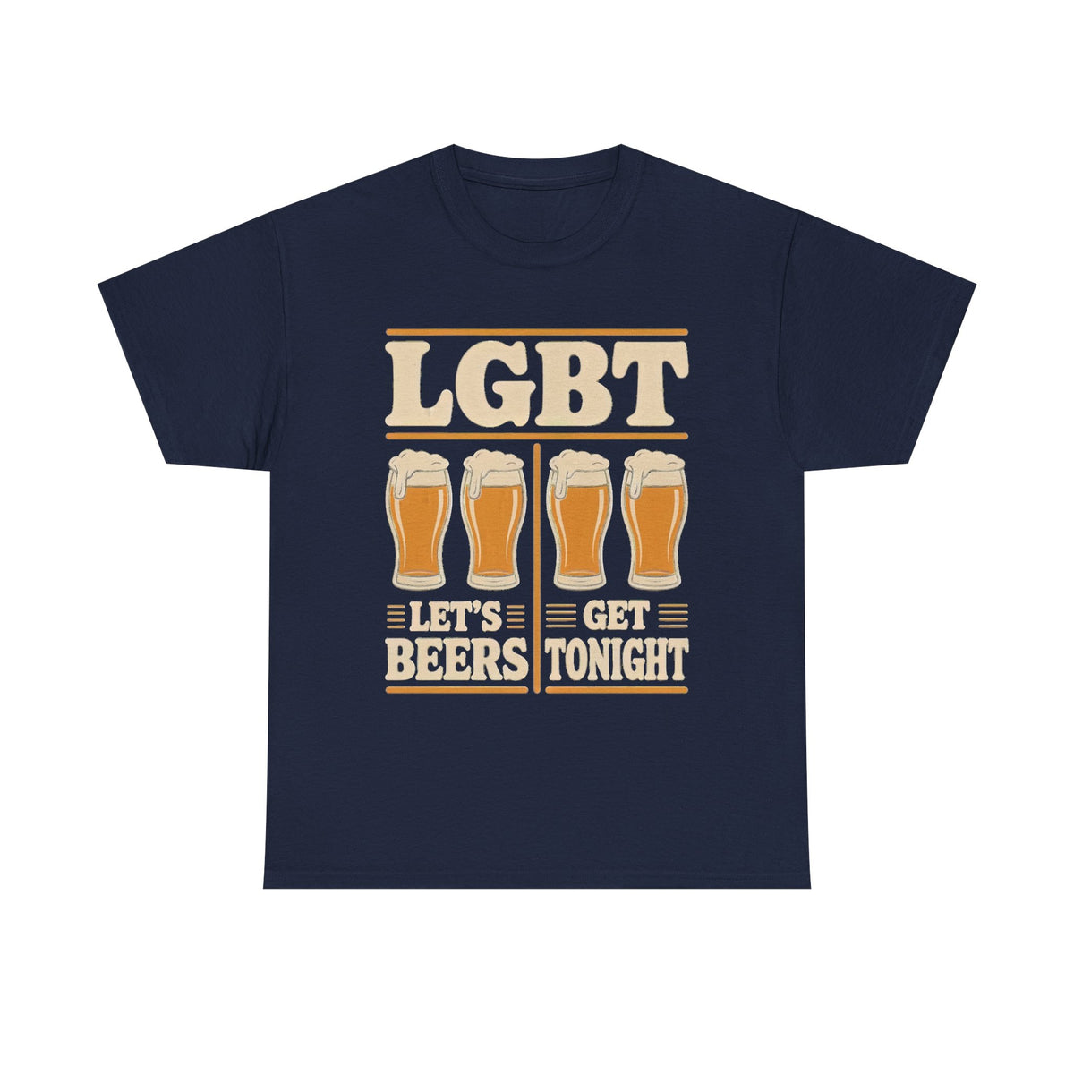 LGBT Let’s Get Beers Tonight T-Shirt